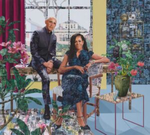 Obamas in Portrait