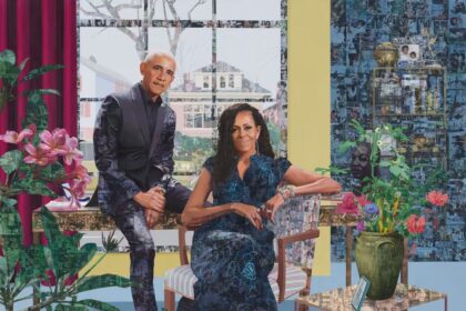 Obamas in Portrait