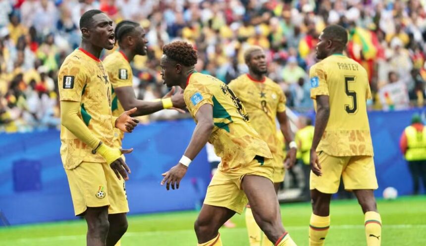 Black Stars at the Ghana England Match.