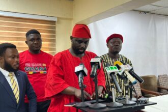 Ghana First Alliance addresses presser on Xenophobic attacks.