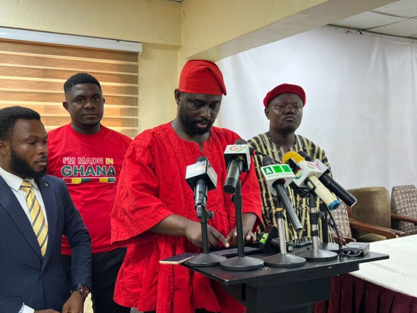Ghana First Alliance addresses presser on Xenophobic attacks.