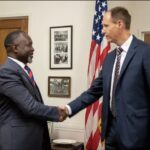 AG Meets US Official at Embassy in Accra.