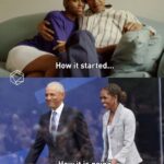 Barack and Michelle Obama at the opening of the Presidential Center in Chicago.