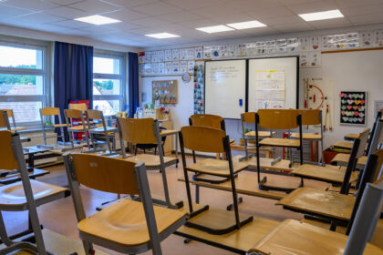 According to the representative survey for the "Berlin Conflict and Violence Barometer" published on Monday, 38% of teachers and educational staff perceive violence among pupils as a major problem. Photo: Patrick Pleul/dpa