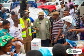 Help to flood victims in Ghana