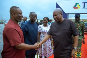 Right-John Dramani Mahama
