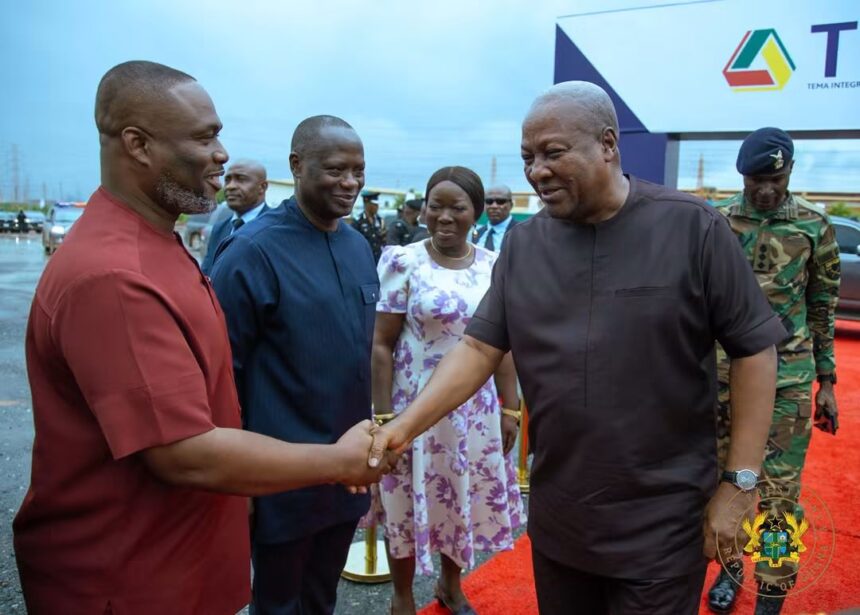 Right-John Dramani Mahama