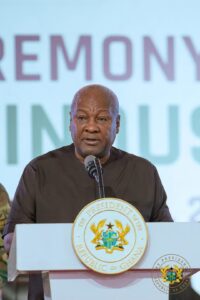 Right-John Dramani Mahama