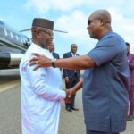 President Mahama-(right) with Sierra Leone President ,Julius Maada Bio
