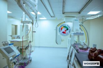 newly commissioned Ghana Medical Trust Fund Cardiac Catheterisation Laboratory at the National Cardiothoracic Centre of the Korle Bu Teaching Hospital