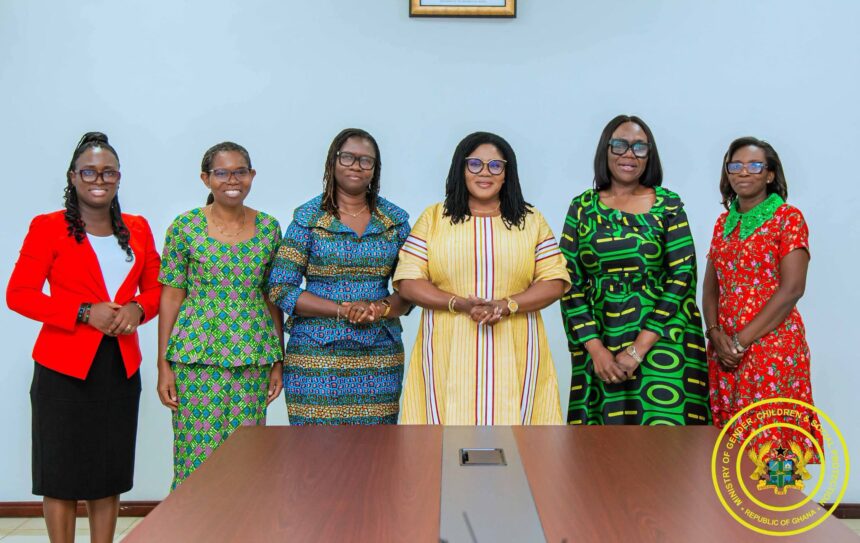 KNUST Gender Inclusion and Vulnerability (GIV) Office pays visit to Gender Minister.