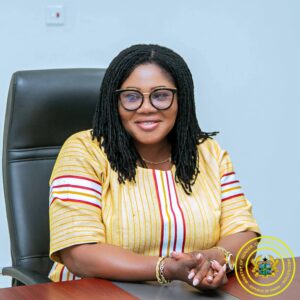 Gender Minister, Dr. Naa Momo Lartey