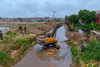 Clean-up post Floods in Accra, Ghana