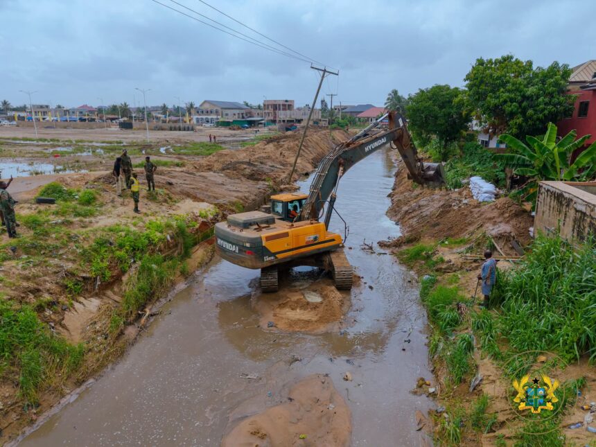 Clean-up post Floods in Accra, Ghana