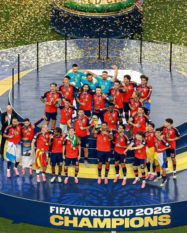 Spain are new World Cup Champions-FIFA World Cup 2026