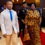 Prof. Naana Jane Opoku Agyemang- Right-Vice President of Ghana.