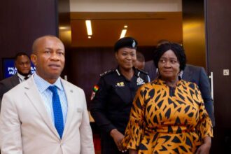 Prof. Naana Jane Opoku Agyemang- Right-Vice President of Ghana.