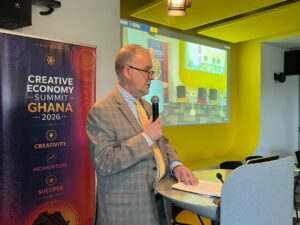 Chargé d’Affaires of U.S. Embassy in Ghana, Rolf Olson.