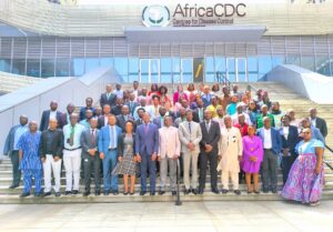 Africa CDC Meeting in Abuja.