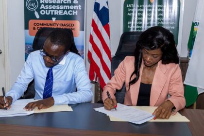 MoU between the Liberia National Tourism Authority and the Liberia Special Economic Zones Authority