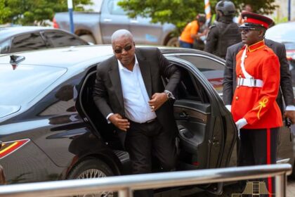 President John Mahama at st Anniversary of fallen 8.