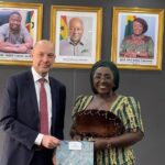 Tourism Minister, Dzifa Gomashie and new Danish Ambassadir conffer.