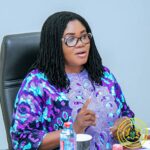 Gender Minister , Dr. Naa Momo Lartey