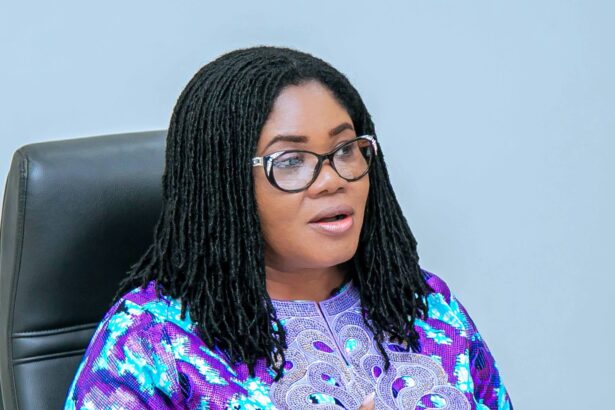 Gender Minister , Dr. Naa Momo Lartey