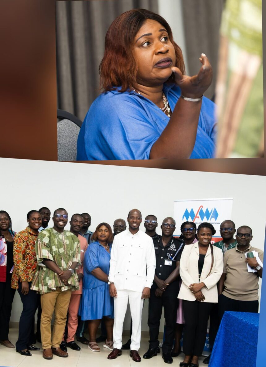 Rebecca Ekpe with other Media Stakeholders.
