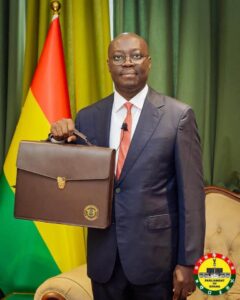 Finance Minister, Ato Forson.