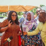 Gender Minister, Dr. Naa Momo Lartey in Tamale.