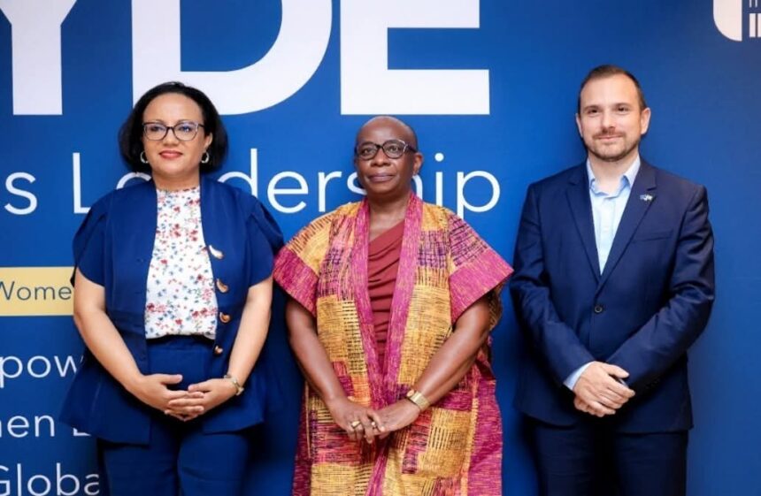 Rumbidzai Kandawasvika‑Nhundu, Principal Adviser Democracy and Inclusion, International IDEA- middle with Officials at Kigali Training.