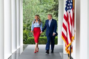 Melania and Donald Trump