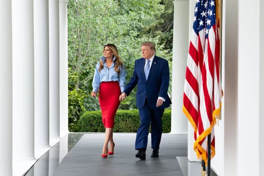 Melania and Donald Trump