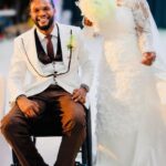 Ghanaian musician and OGB Music boss, Ogidi Brown and Wife Jessica in Italy.