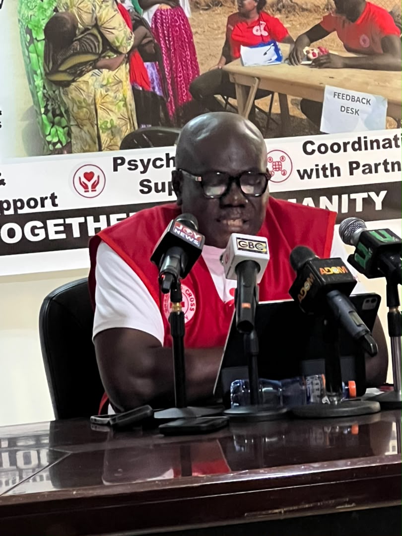 Secretary General of the Ghana Red Cross Society, Eric Gregory Kwatia