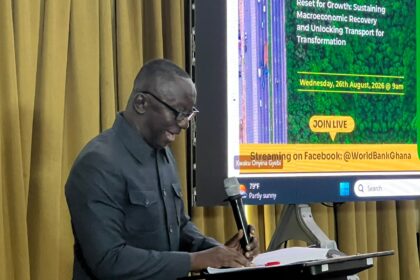 Coordinating Director (Technical) Samuel Danquah Arkhust- Ministry of Finance.