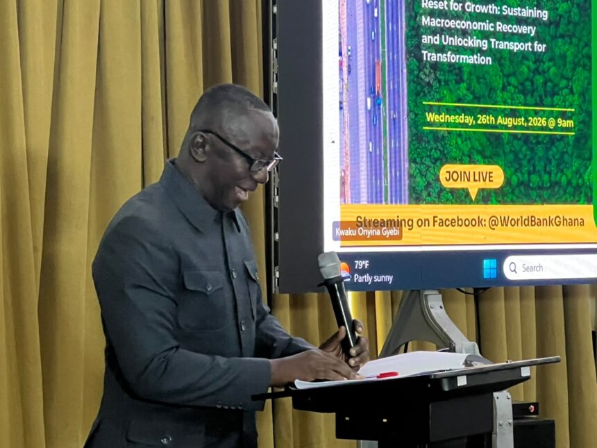 Coordinating Director (Technical) Samuel Danquah Arkhust- Ministry of Finance.