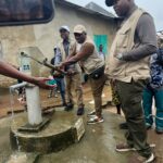 ECOWAS gives water to communities.
