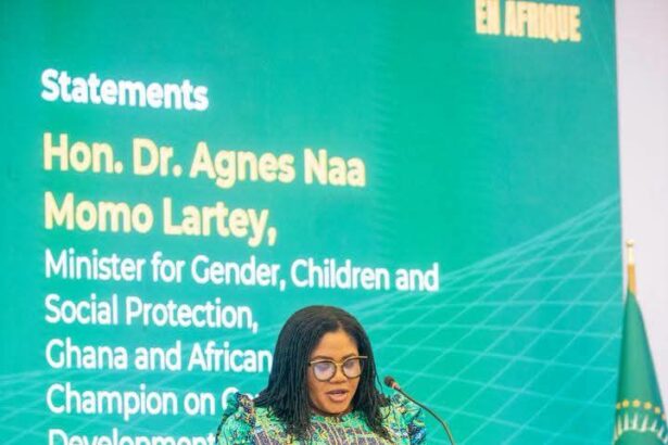 Dr. Naa Momo Lartey- Gender Minister Ghana