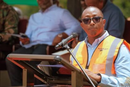 Director of the Accra to Kumasi Expressway project, Ing. Francis Ahlidza.