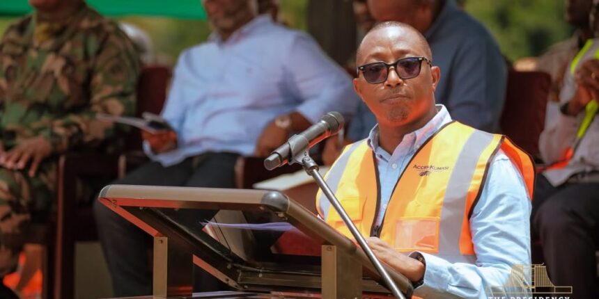Director of the Accra to Kumasi Expressway project, Ing. Francis Ahlidza.