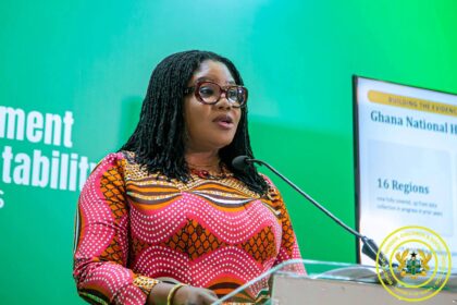 Dr. Agnes Lartey, Gender Minister.