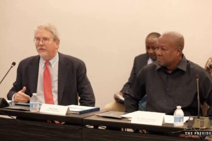 New York: President Mahama engages Alex Soros on ECOWAS Integration Support