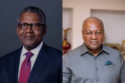 Dangote & President Mahama
