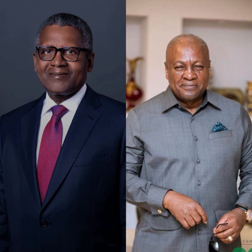Dangote & President Mahama