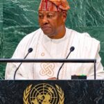 President John Mahama speaking at 81st UNGA in New York.