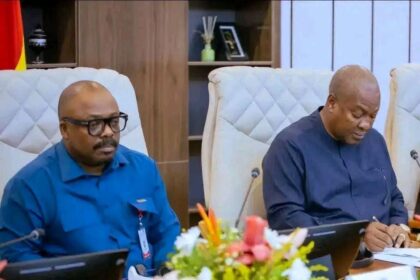 Dr. Callistus Mahama & President John Mahama.