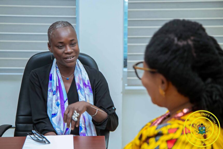 French Embassy in Accra and Gender Mistry discuss partnership for Women's Empowerment