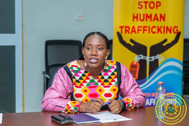 Madam Anobea Asare-Head of Human Trafficking Secretariat- Ministry of Gender